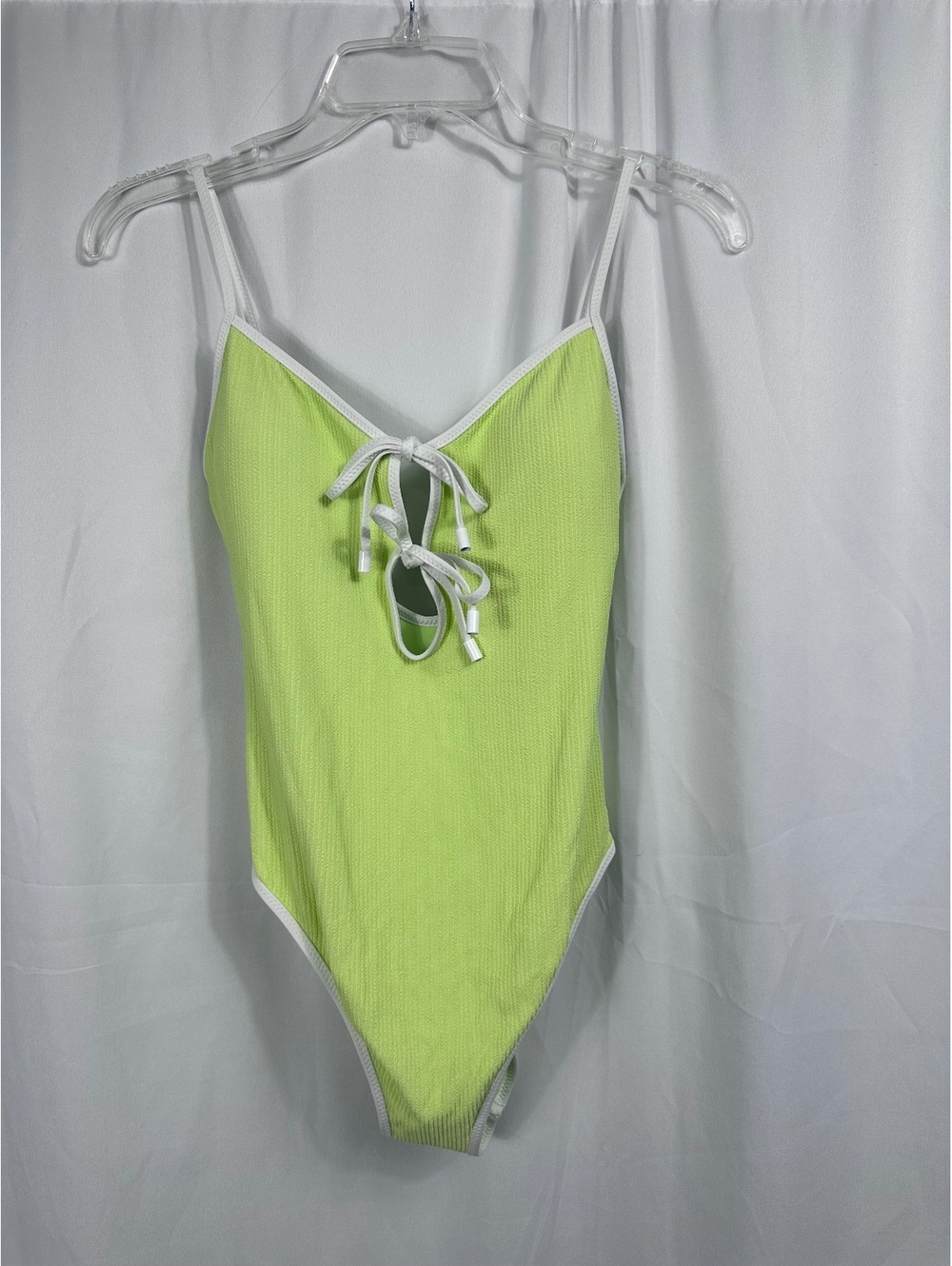 Sanctuary Women's One Piece Swimsuit in Daquiri Green Size S